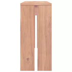 vidaXL Console 110x35x75 cm Bois de teck massif