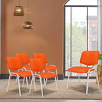 Karl Home Lot de 5 chaises de salle d'attente empilables
