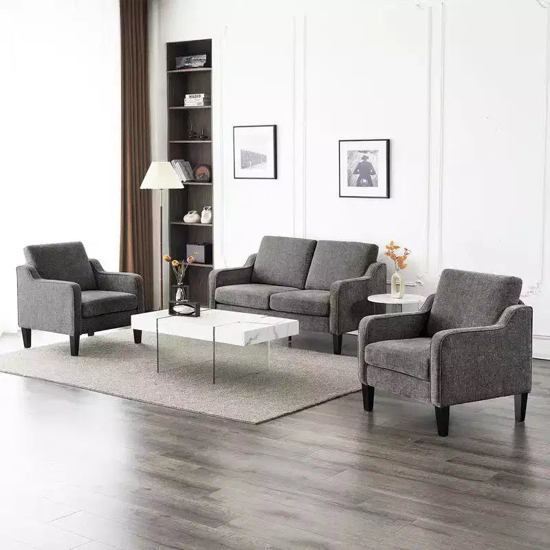 Karl Home | Canapé deux places à accoudoirs carrés de 53,5 pouces