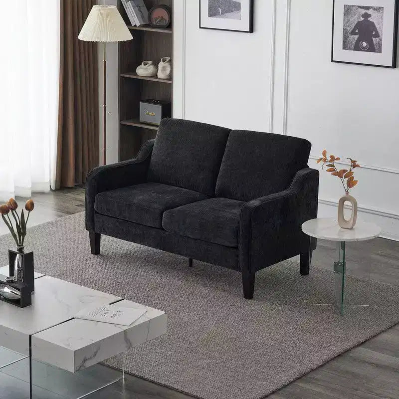 Karl Home | Canapé deux places à accoudoirs carrés de 53,5 pouces