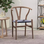 Christopher Knight Home Gessford Rustic Faux Leather and Ash Wood Dining Chair