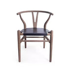 Chaise de salle à manger Christopher Knight Home Gessford en similicuir rustique et bois de frêne