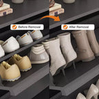 Meuble à chaussures avec tiroirs basculants, meuble de rangement à chaussures moderne pour entrée, meuble à chaussures en bois avec étagère réglable