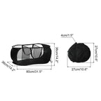 Panier à linge en maille pliable à compartiment Unique Bargains 1 pièce