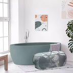 Panier à linge en maille pliable à compartiment Unique Bargains 1 pièce
