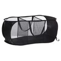 Panier à linge en maille pliable à compartiment Unique Bargains 1 pièce
