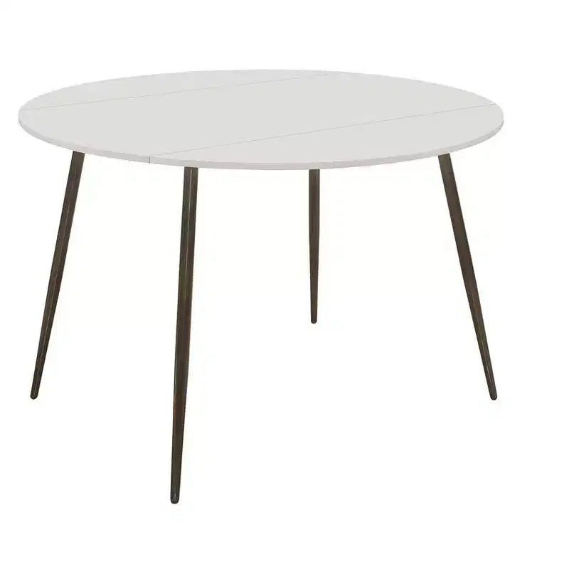 Table de salle à manger ajourée Home Design, gris clair/gris