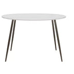 Table de salle à manger ajourée Home Design, gris clair/gris