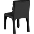 Meridian Furniture, Chaises de salle à manger en velours Kai, lot de 2