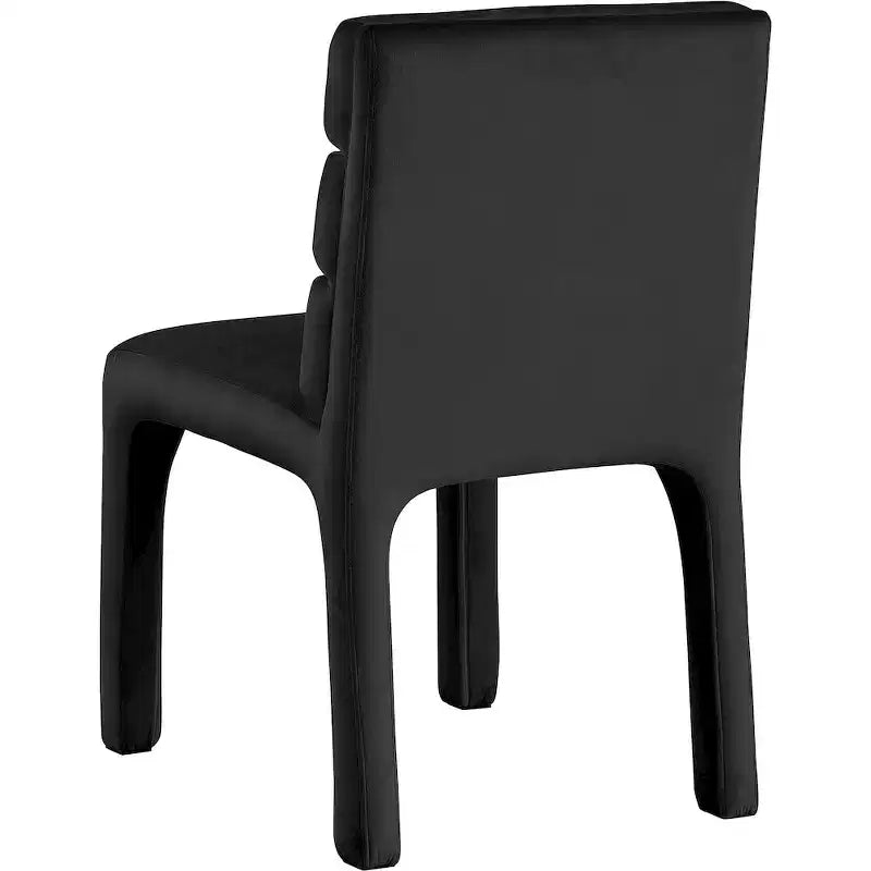 Meridian Furniture, Chaises de salle à manger en velours Kai, lot de 2