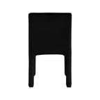 Meridian Furniture, Chaises de salle à manger en velours Kai, lot de 2