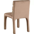 Meridian Furniture, Chaises de salle à manger en velours Kai, lot de 2