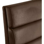 Meridian Furniture, Chaises de salle à manger en velours Kai, lot de 2