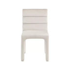 Meridian Furniture, Chaises de salle à manger en velours Kai, lot de 2