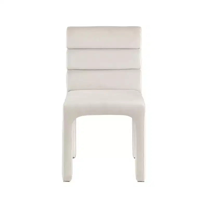 Meridian Furniture, Chaises de salle à manger en velours Kai, lot de 2