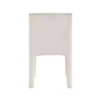 Meridian Furniture, Chaises de salle à manger en velours Kai, lot de 2