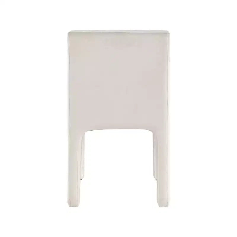 Meridian Furniture, Chaises de salle à manger en velours Kai, lot de 2