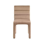 Meridian Furniture, Chaises de salle à manger en velours Kai, lot de 2