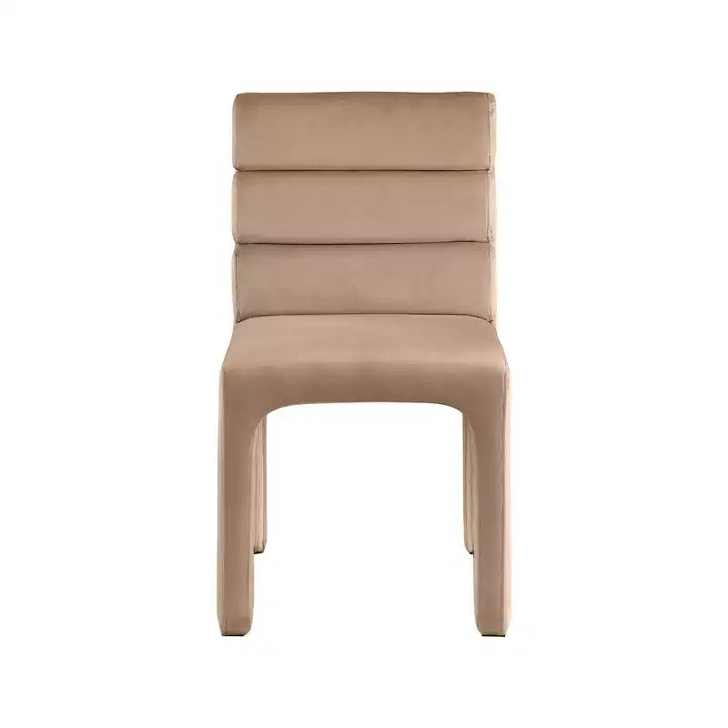 Meridian Furniture, Chaises de salle à manger en velours Kai, lot de 2