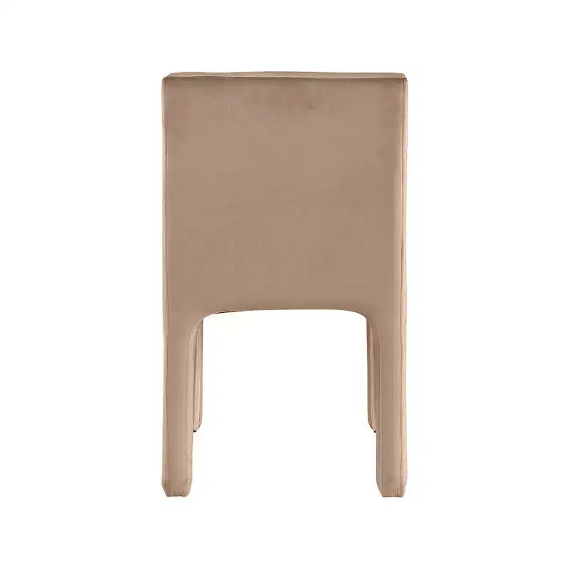 Meridian Furniture, Chaises de salle à manger en velours Kai, lot de 2