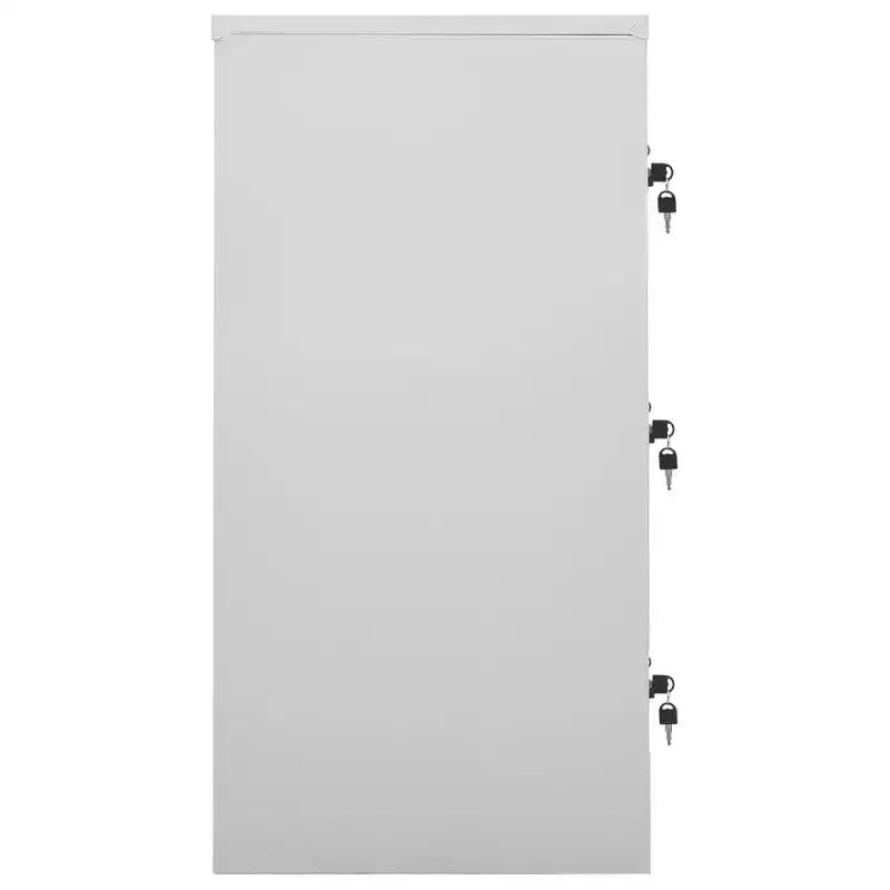vidaXL Armoire de Vestiaire en Acier à 9 Casiers - Gris et Vert, 89,9 x 45 x 92,5 cm, Organisateur de Rangement Sécurisé pour Écoles, Bureaux et Maisons