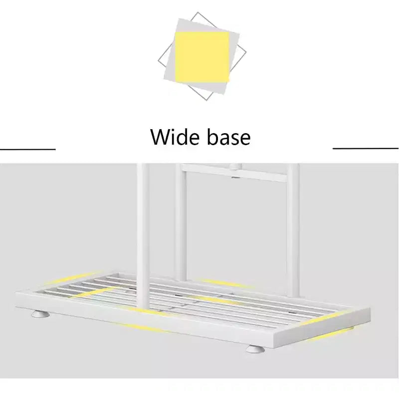 TROPOW Support de plantes en métal à 4 niveaux - Étagère à fleurs pour l'intérieur et l'extérieur - Support de plantes d'intérieur et balcon