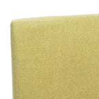 GDFStudio Hampton Chaises de salle à manger sans accoudoirs en tissu de style Mid-Century (Lot de 2)