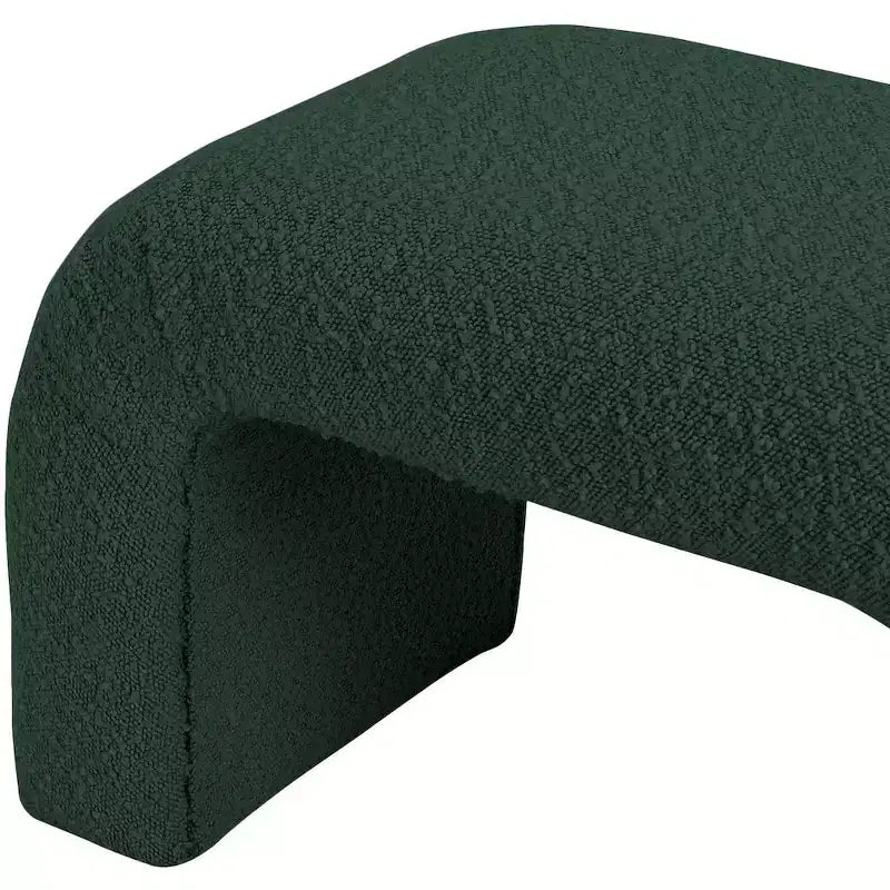 Meridian Furniture, Banc Niagara en tissu Boucle