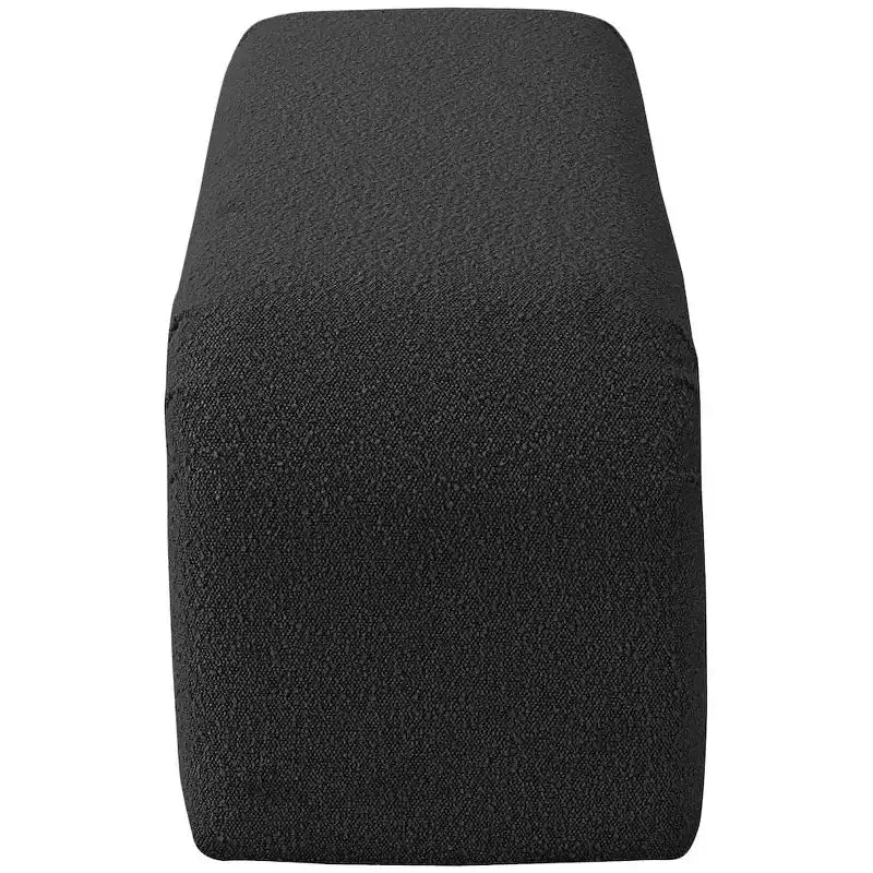 Meridian Furniture, Banc Niagara en tissu Boucle