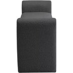 Meridian Furniture, Banc en tissu bouclé Stylus