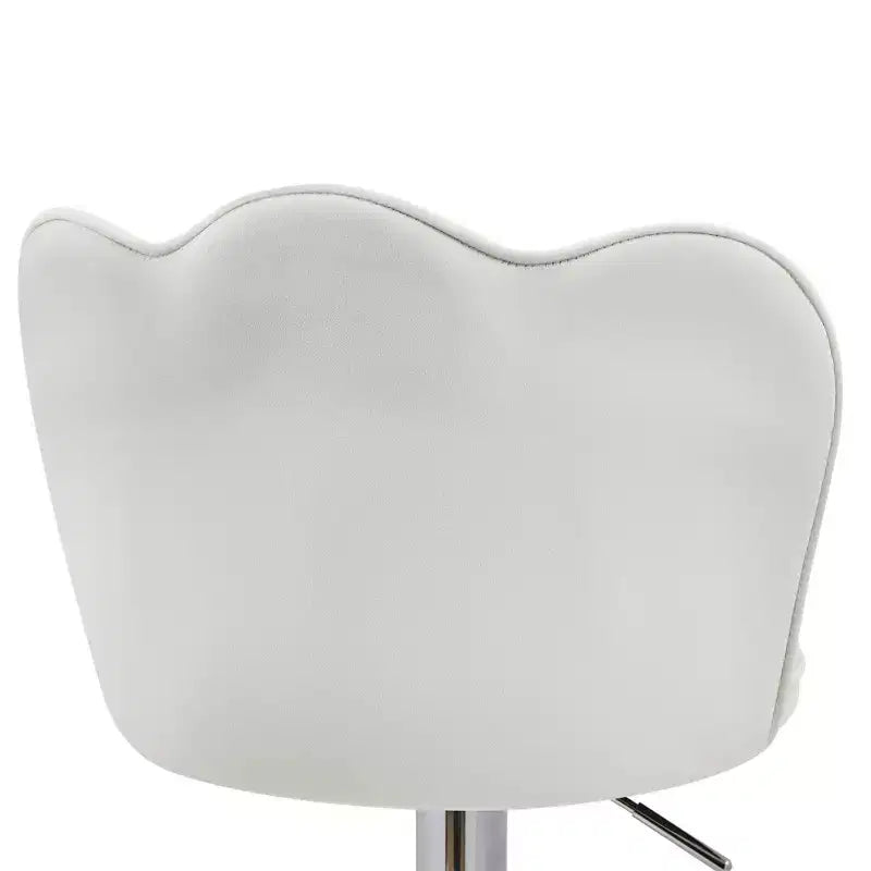Tabourets de bar en velours VECELO, lot de 2/4, tabourets de bar réglables avec dossier, tabourets de comptoir sans accoudoirs, chaises de bar pivotantes pour pub ou îlot de cuisine