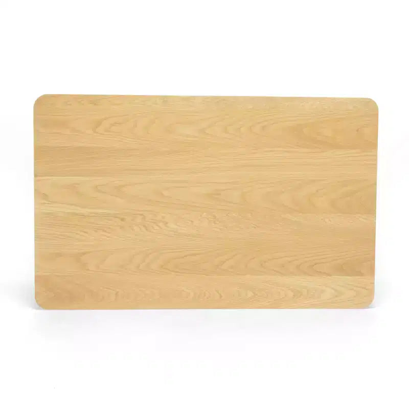 Table à manger rectangulaire GDFStudio Keiko en bois de style moderne du milieu du siècle avec pieds évasés