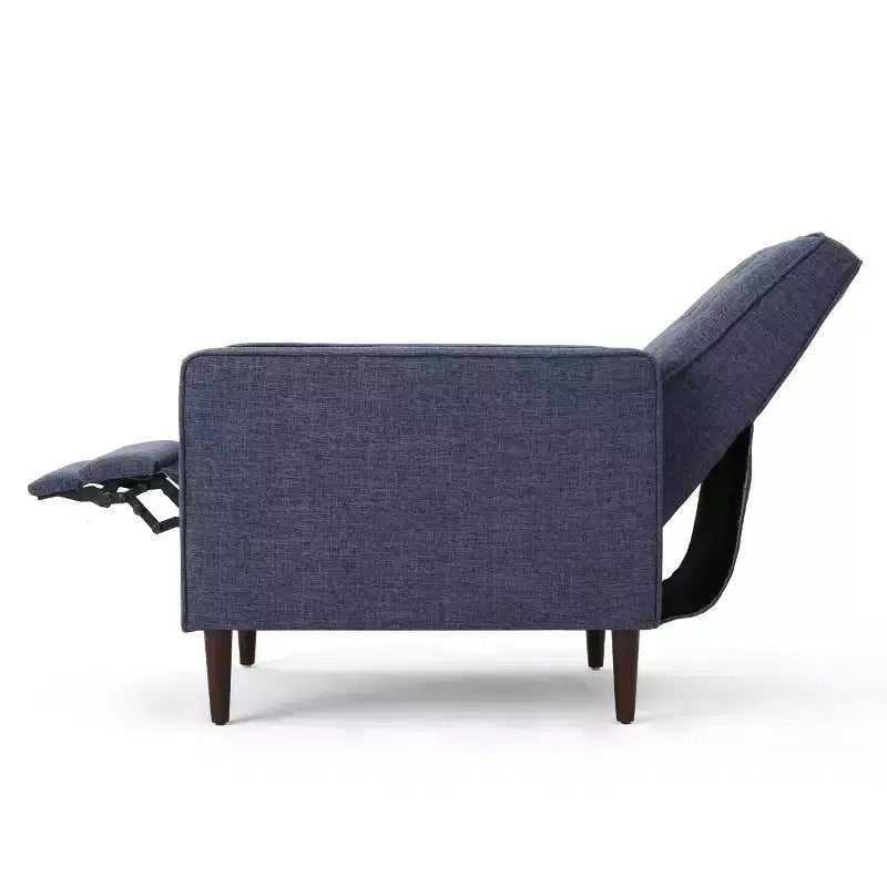 GDFStudio Mason Fauteuils inclinables capitonnés à dossier basculant de style moderne du milieu du siècle