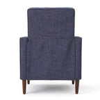 GDFStudio Mason Fauteuils inclinables capitonnés à dossier basculant de style moderne du milieu du siècle