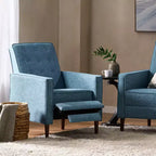 GDFStudio Mason Fauteuils inclinables capitonnés à dossier basculant de style moderne du milieu du siècle