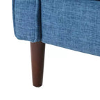GDFStudio Mason Fauteuils inclinables capitonnés à dossier basculant de style moderne du milieu du siècle