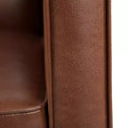 GDFStudio Mason Fauteuils inclinables capitonnés à dossier basculant de style moderne du milieu du siècle