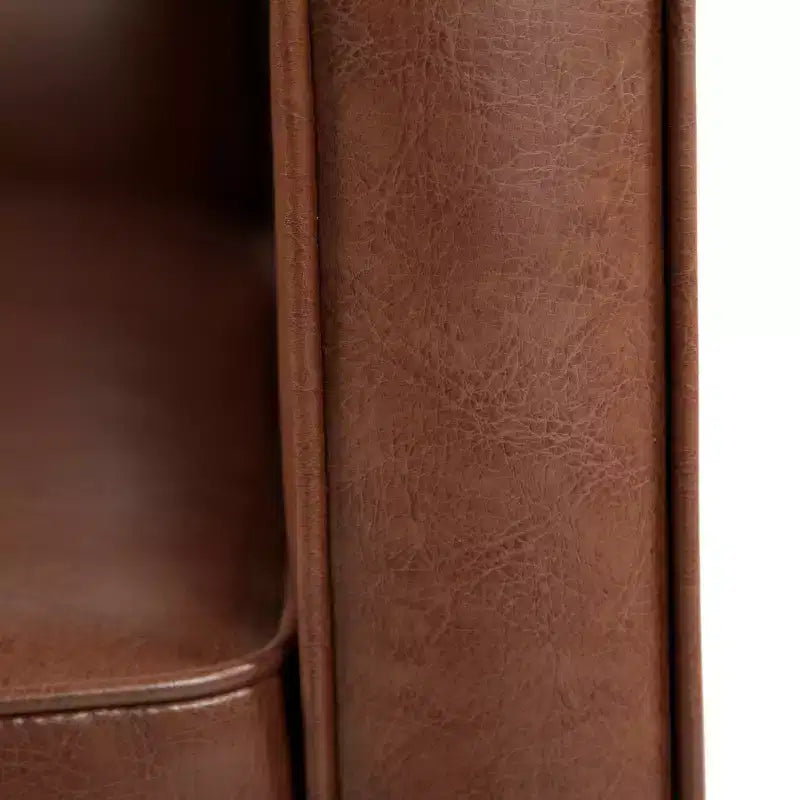 GDFStudio Mason Fauteuils inclinables capitonnés à dossier basculant de style moderne du milieu du siècle