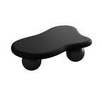 Table basse en forme de nuage de 47 po avec 3 pieds sphériques pour le salon