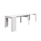 Console et table à manger extensible GDFStudio Lunelle en bois moderne