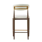 Christopher Knight Home Eloin Tabourets de comptoir sans accoudoirs rembourrés modernes (lot de 2)