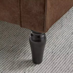 Fauteuil club contemporain rembourré en microfibre GDFStudio Marquette