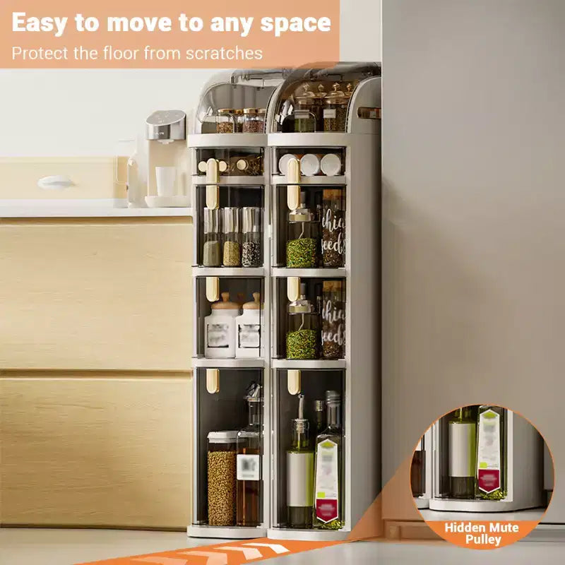 Meuble de rangement de salle de bain fin, Armoire étroite avec tiroirs, roulettes, poignée, porte-papier toilette, Organisateur de sol roulant en plastique pour salle de bain, cuisine