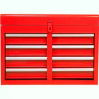 Servante d'atelier robuste à 5 tiroirs, armoire métallique roulante avec 4 roulettes, étagère de rangement réglable, capacité de 100 kg pour atelier et garage