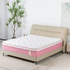 GDFStudio Cecil Matelas Hybride à Ressorts Ensachés Individuels avec Mousse à Mémoire de Forme et Housse Tricotée Rafraîchissante 12 po