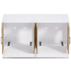 Meuble de rangement polyvalent pour chat avec portes en sisal, 119,9 cm, meuble TV/table d'appoint
