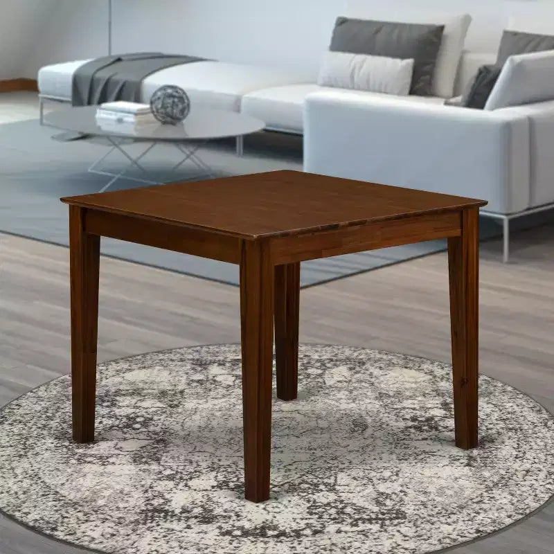 Table de cuisine moderne en bois HomeStock