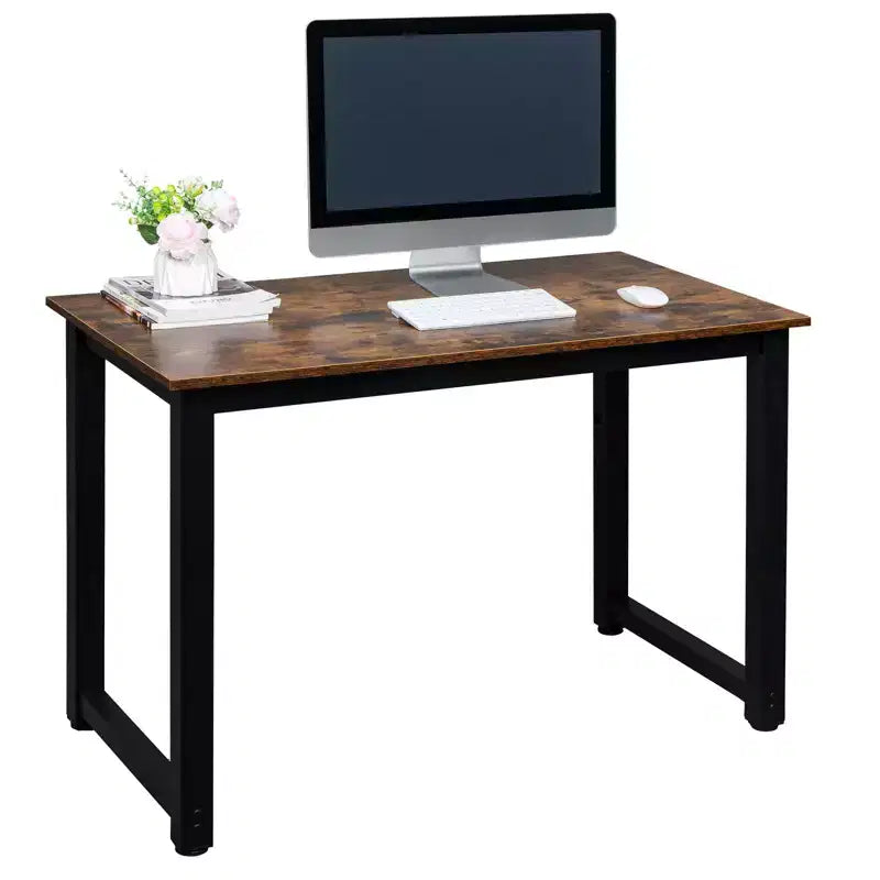 Bureau d'ordinateur en bois massif Karl Home