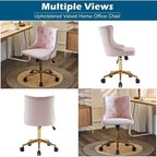 Chaise Karl Home | Chaise de bureau à roulettes pour maquillage