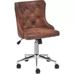Chaise Karl Home | Chaise de bureau à roulettes pour maquillage
